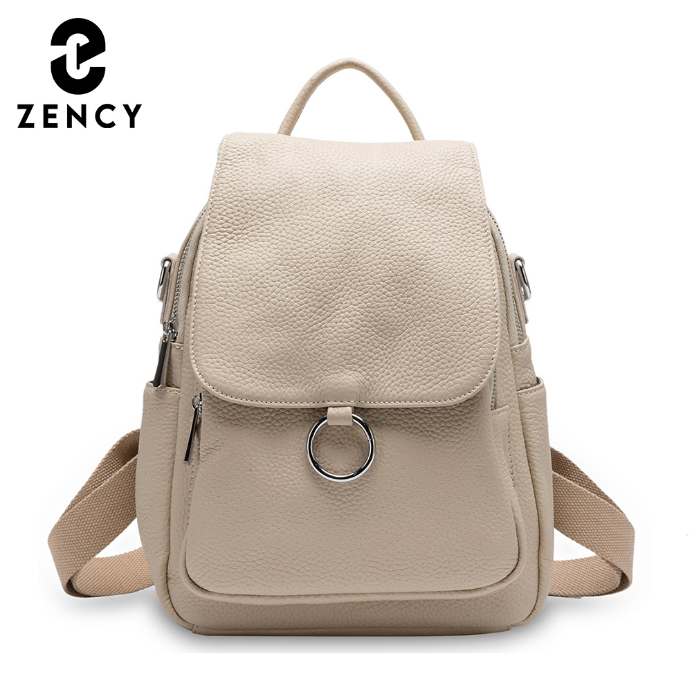 Genuine Leather Backpack - Zency New Fashion Damen-Rucksack, 100 %