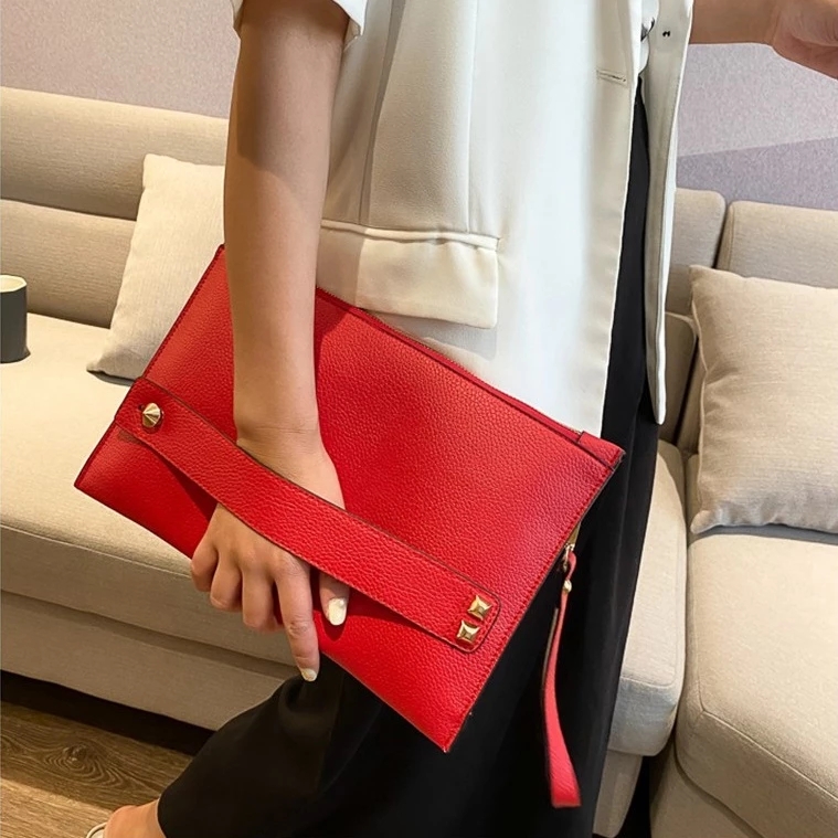 Luxury Bags Vip - Modische Luxus-Handtasche für Damen, PU-Leder Designer-Clutch,