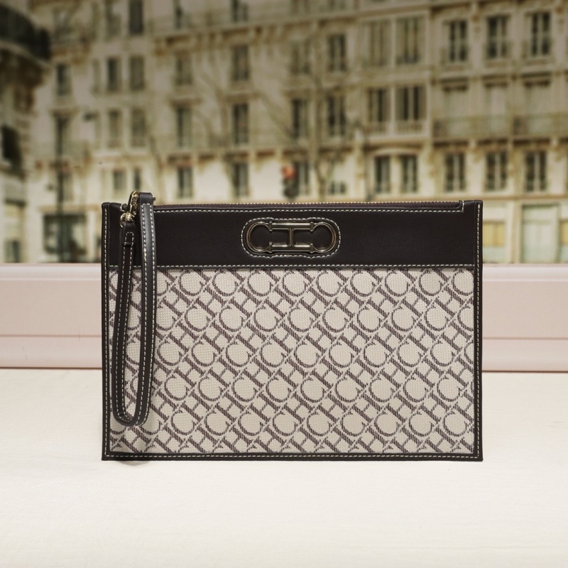 Luxury Bags Vip - CHCH Damen-Clutch im minimalistischen Stil mit