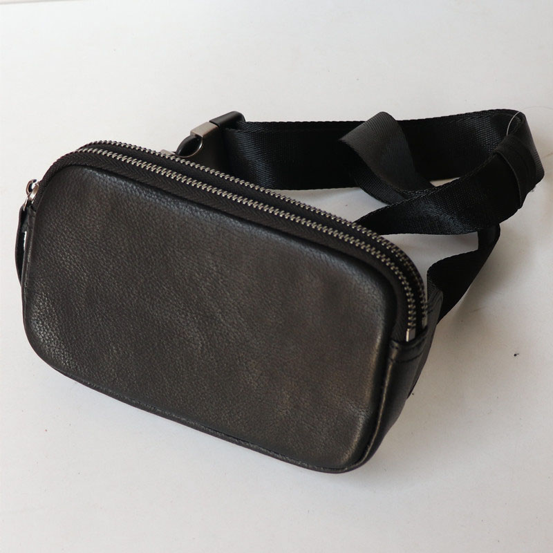 Genuine Leather Backpack - AETOO Neue mini outdoor kleine Fanny