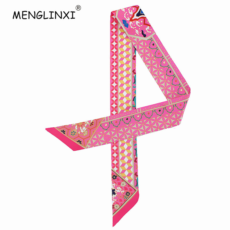 Luxury Bags Trending - Neue Geometrische Blumen Druck Silk Schal