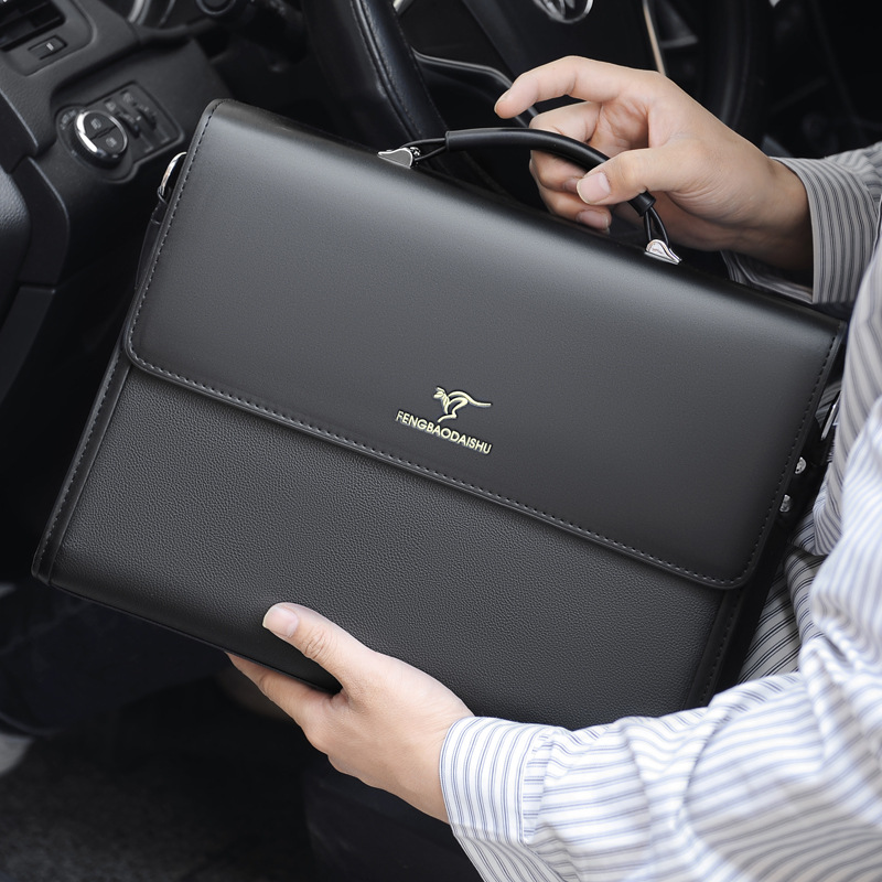 Luxury Bags That Fit Laptop - Luxuriöse Herren-Aktentasche, Designer, Arbeit, Business, lässig,
