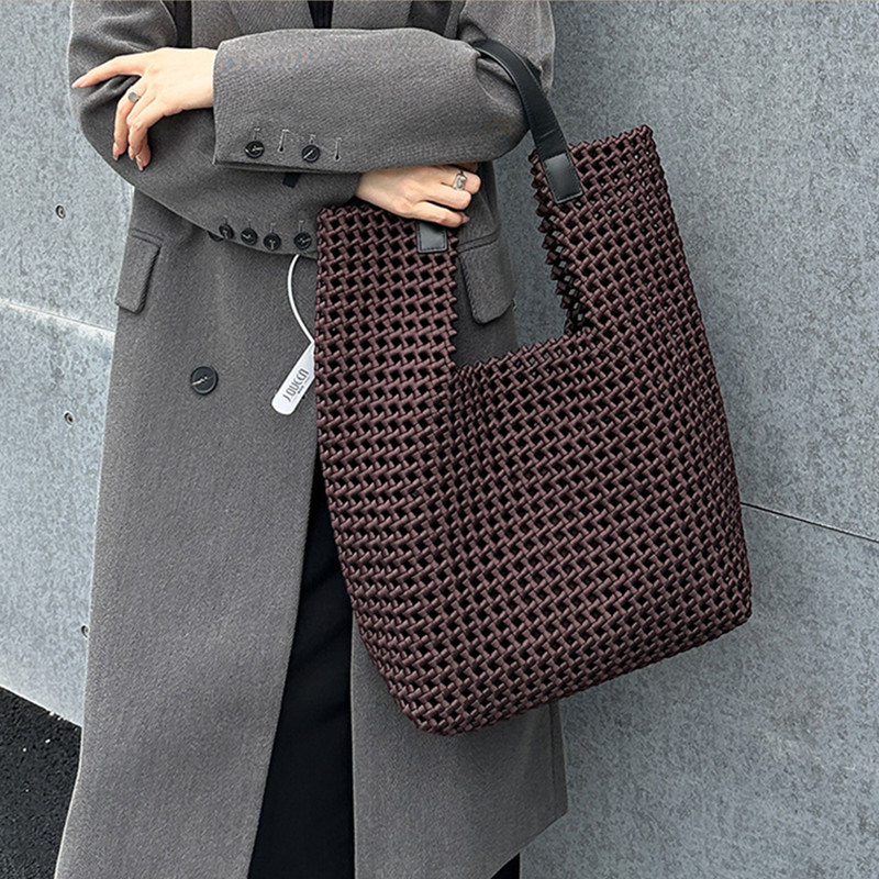 Luxury Bags Trend 2025 - 2025 Luxus Aushöhlen Woven Große Kapazität