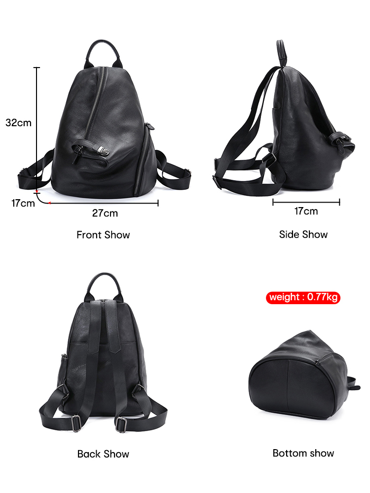 Zency Damen-Rucksack aus echte – Genuine Leather Backpack Bewertung und Preis
