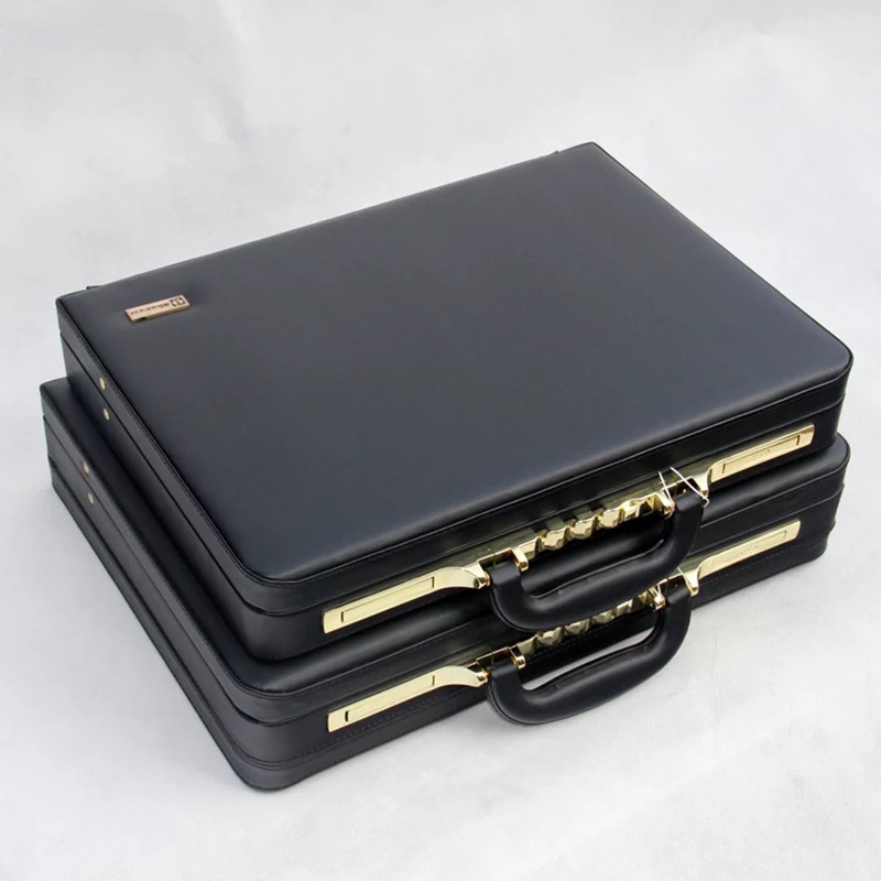 Luxuriöser PU-Leder Rollkoffer – Luxury Bags That Fit Laptop Bewertung und Preis