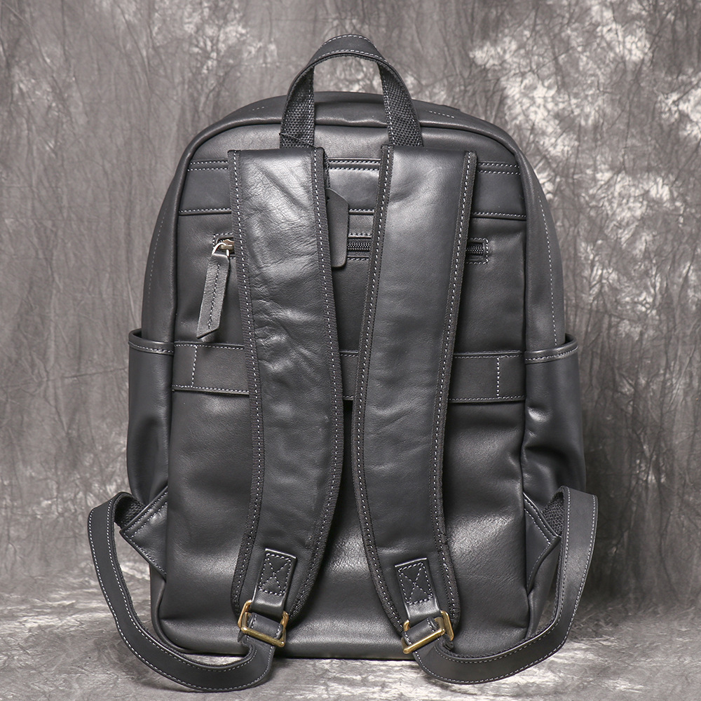 Echtes Leder Herren Business-R – Genuine Leather Backpack Bewertung und Preis