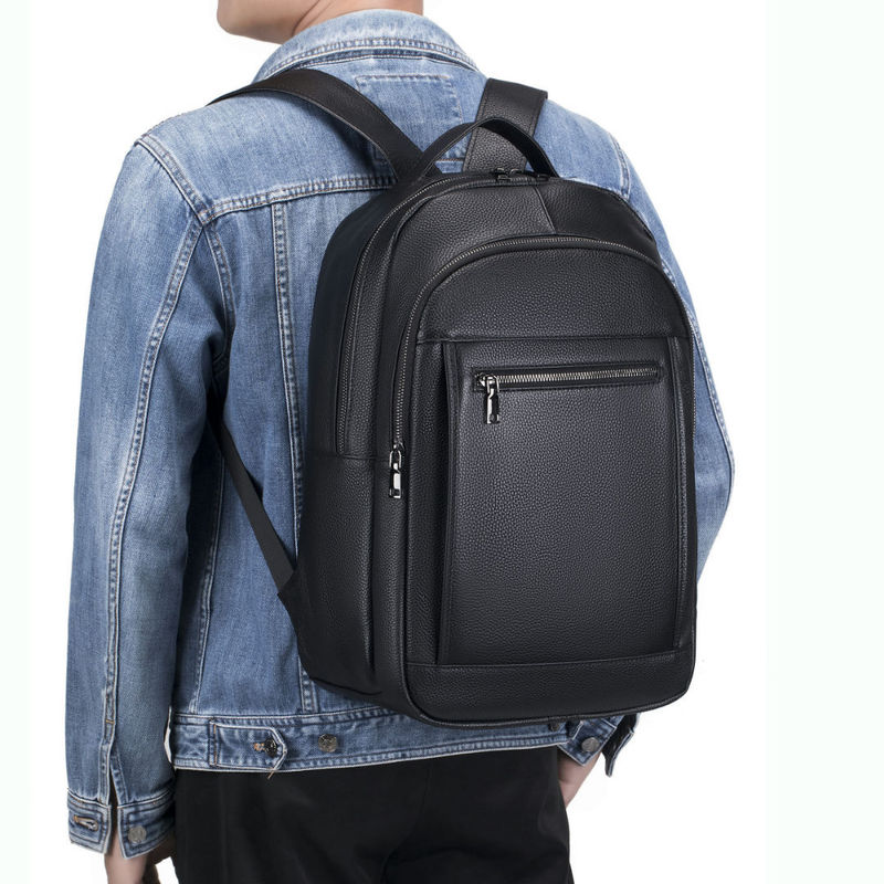 Hochwertige Leder-Doppelschult – Genuine Leather Backpack Bewertung und Preis