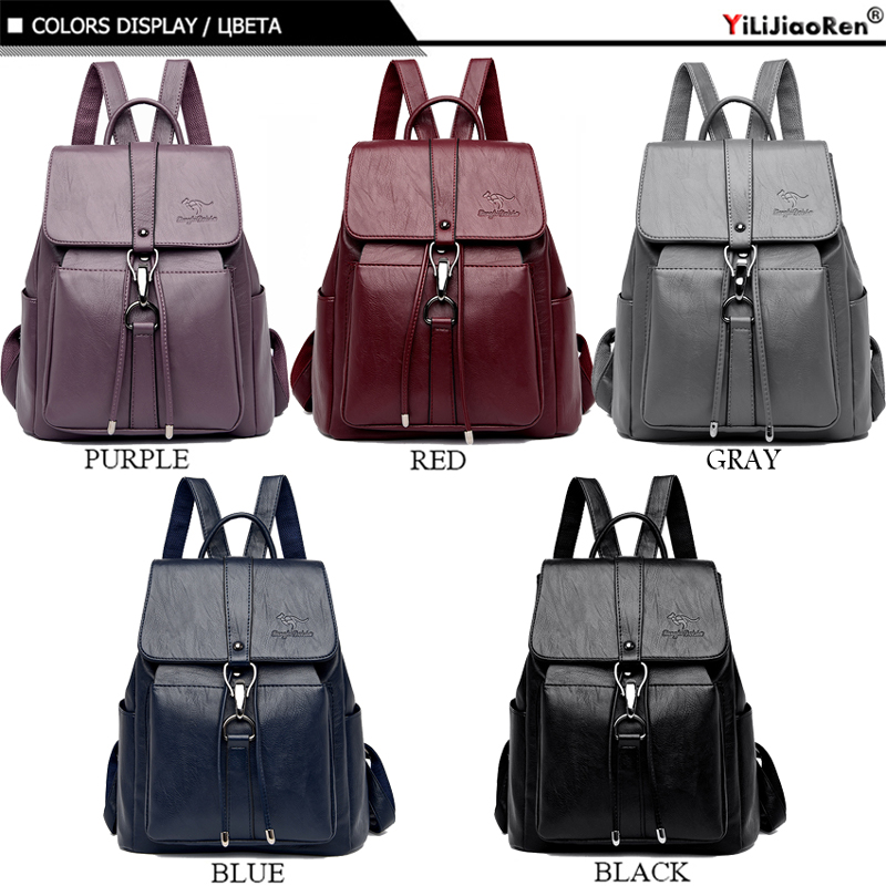 Anti Diebstahl Rucksack Frauen – Genuine Leather Backpack Bewertung und Preis