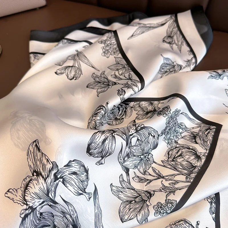 70*70cm Luxus Blumen druck Sei – Luxury Bags Trending Bewertung und Preis