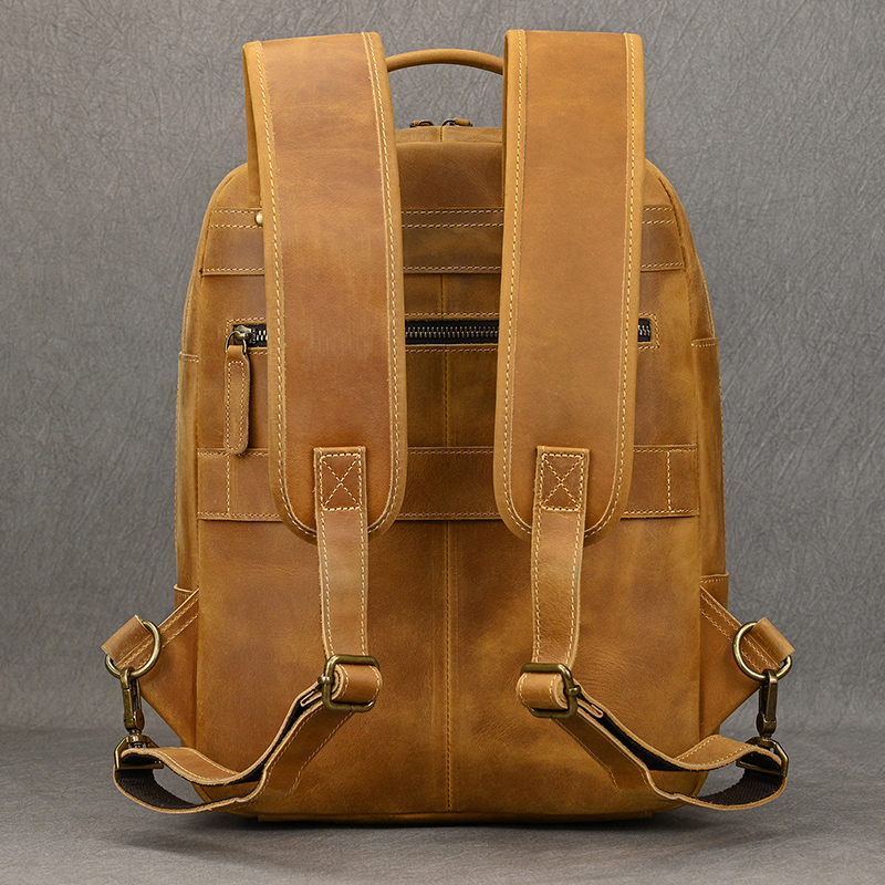 Mode Leder Rucksack Für Männer – Luxury Bags That Fit Laptop Bewertung und Preis