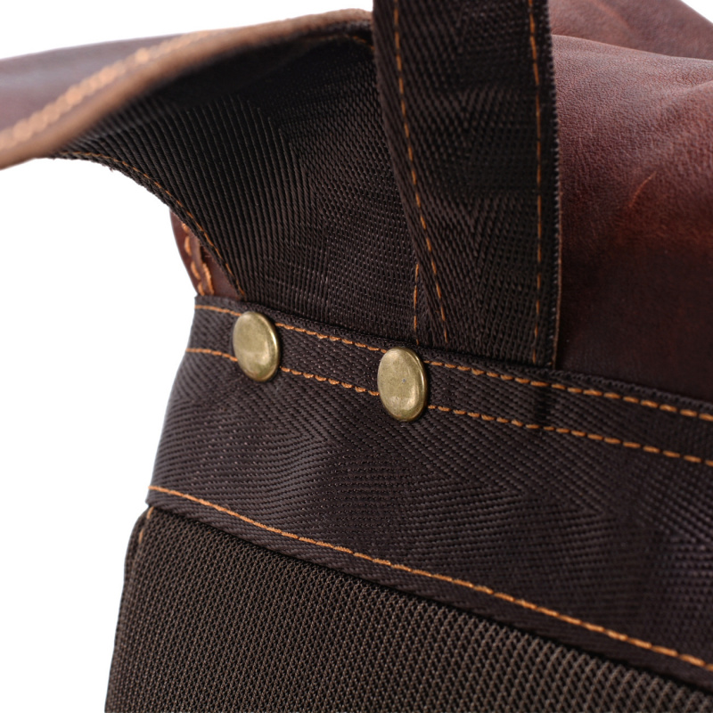 Retro Herren-Umhängetasche aus – Genuine Leather Backpack Bewertung und Preis