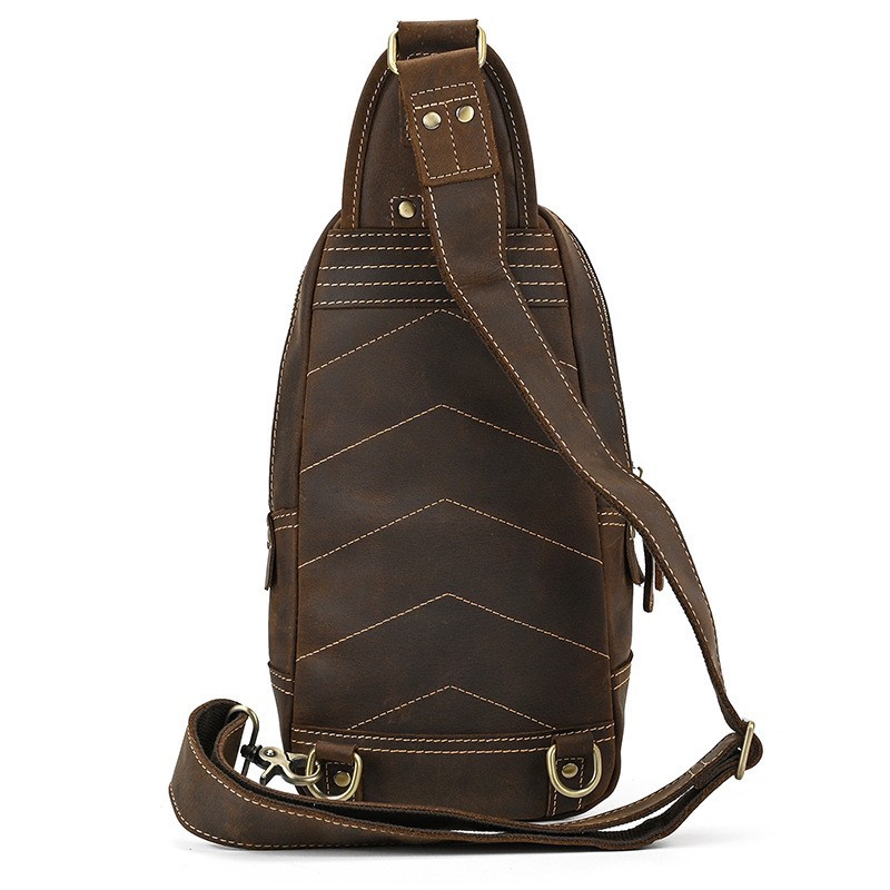 Mode-Design Luxus männer Sling – Genuine Leather Backpack Bewertung und Preis