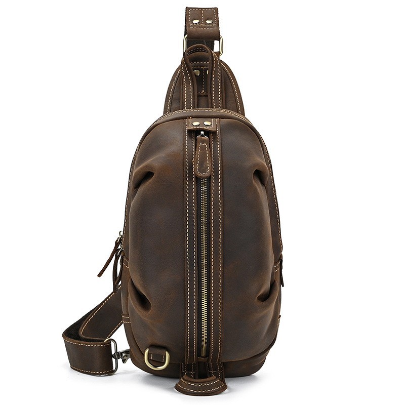 Mode-Design Luxus männer Sling – Genuine Leather Backpack Bewertung und Preis