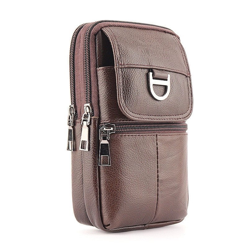 Herren-Leder-Gürteltasche - Gr – Genuine Leather Backpack Bewertung und Preis